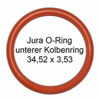 1x Jura O-Ring unterer Kolben