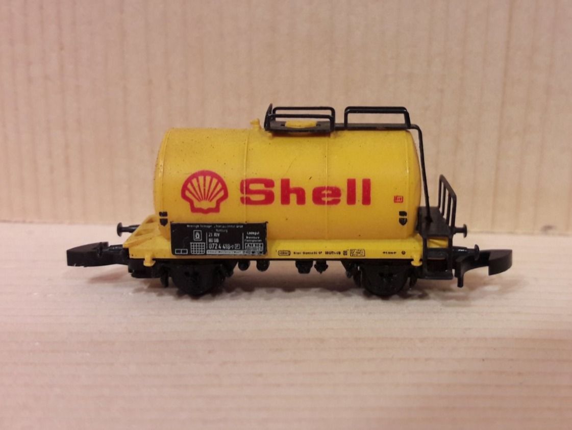 Märklin Modellini di ferrovie: Märklin Z : DB wagon citerne 2ess "Shell – Usato da Buttes venduto da Cafe2005 4