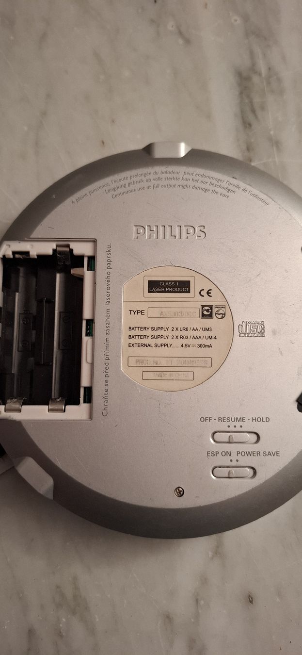 Philips Lettore multimediale portatile: Philips CD Player GoGear Portable – Usato da Wichtrach venduto da Sunneblueme7 2