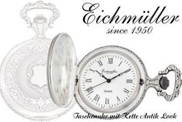 Eichmüller Taschenuhr im Antik Look