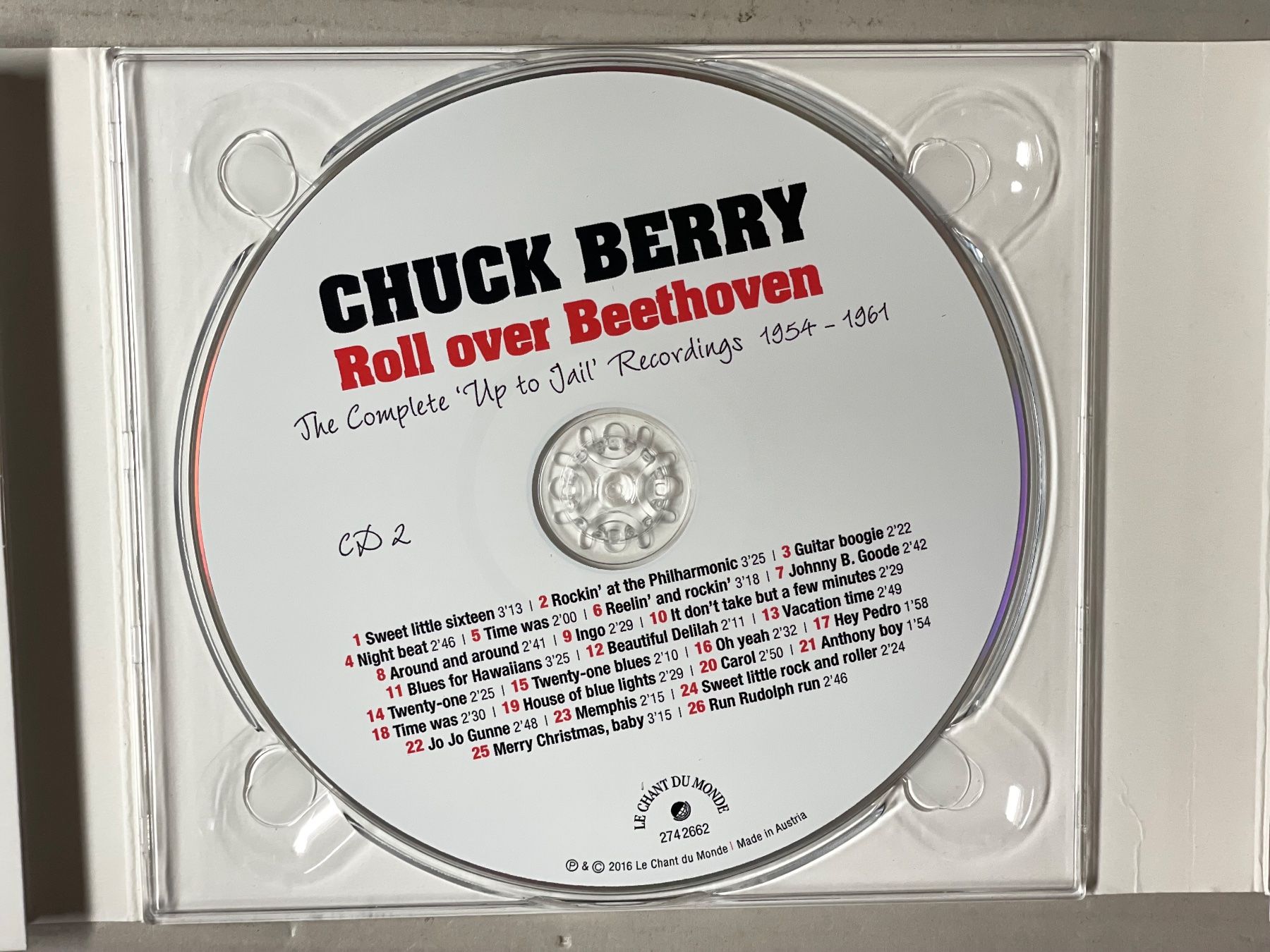CD: Chuck Berry-Roll Over Beethoven 4CD-Box Complete Recordings – Usato da Muri b. Bern venduto da AdidasCollector 6