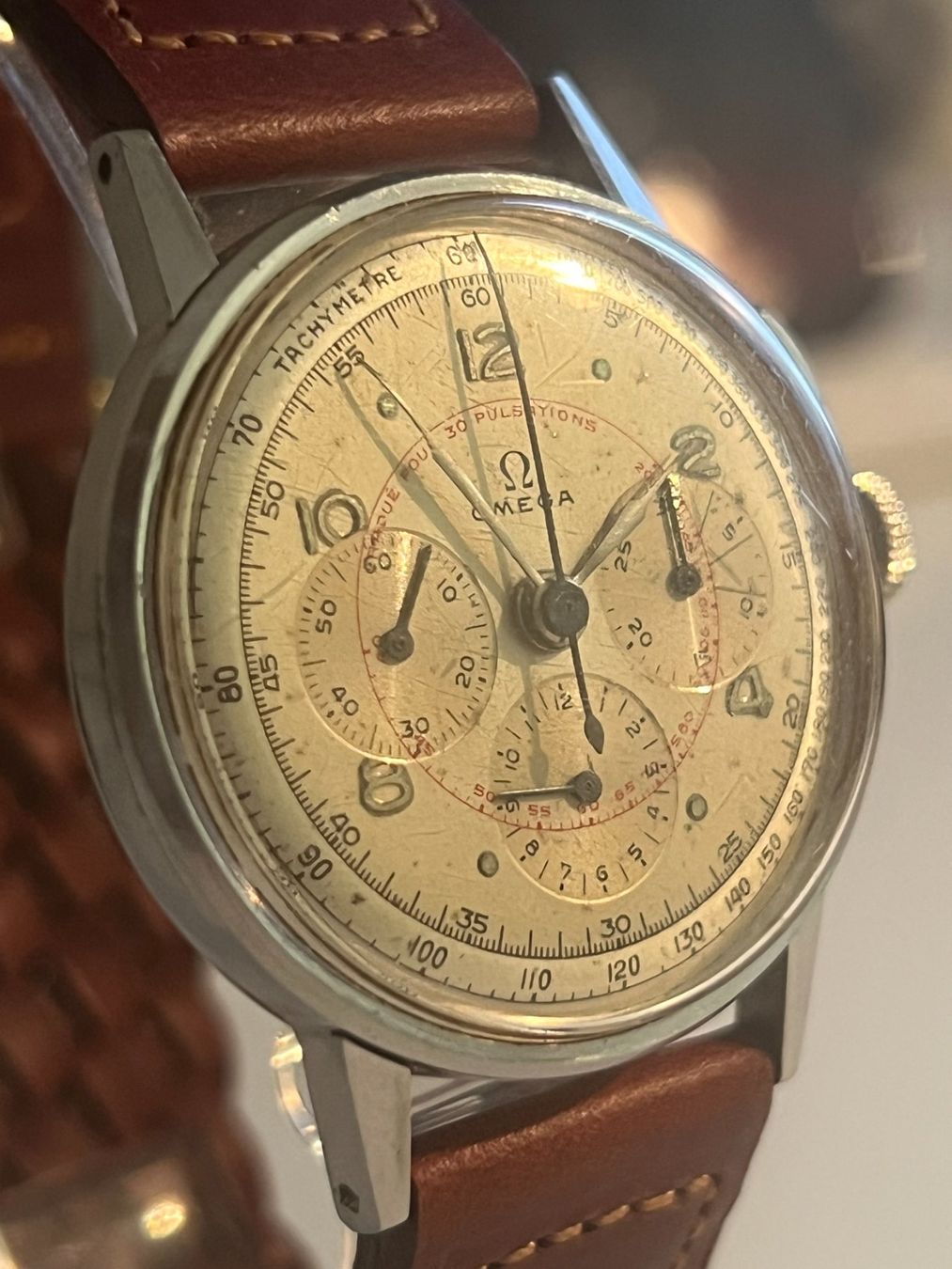 Omega Orologi: OMEGA Pre Speedmaster Mod. 2279-2  Cal.321   1950 – Usato da Gränichen venduto da Paolosch 1