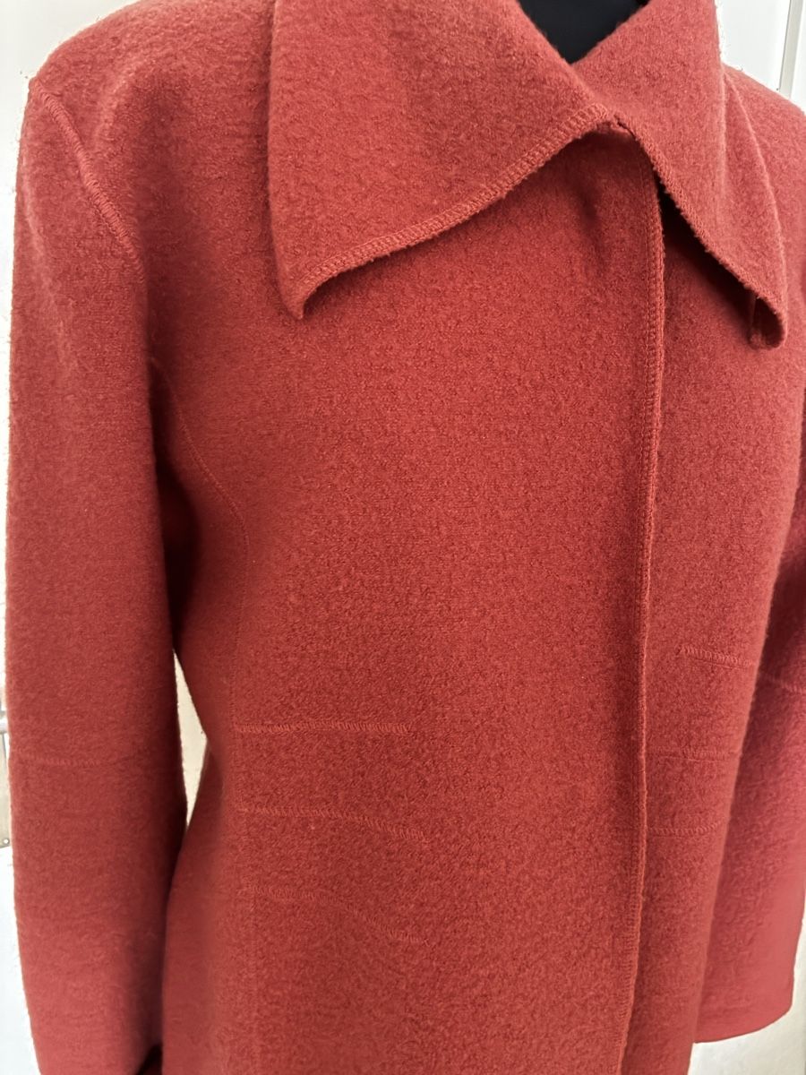 Vestes: Orange Wolljacke Gr. 42  – D'occasion à Gränichen par SabineZ01