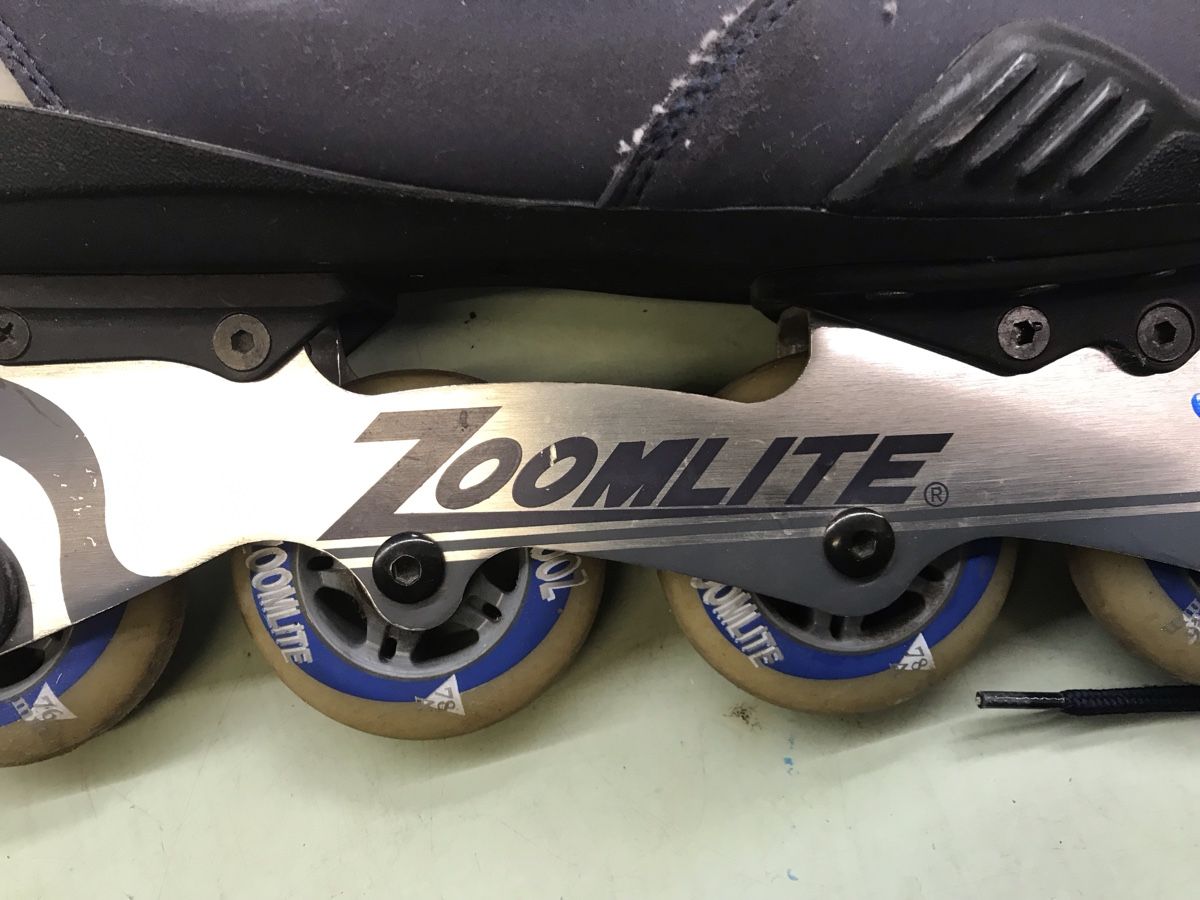 Pattini in linea & Pattini a rotelle: Zoomlite Inlineskates, Grösse 43 Rollerblade blau – Usato da Neuenhof venduto da Tvr2 1
