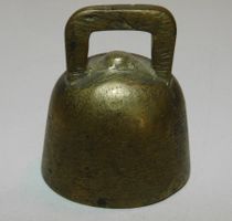 Glocke kleine messing Glocke   4.5 x 3.5 cm   5.5 cm hoch