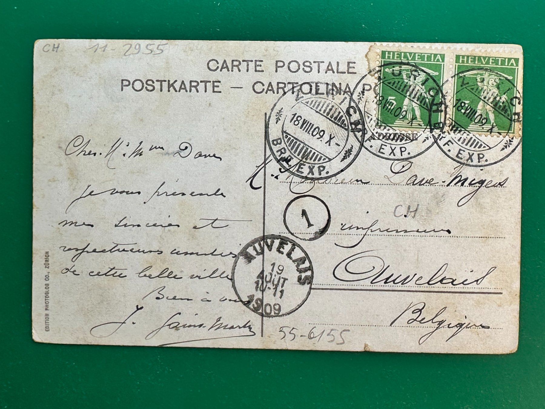 Cartoline postali: Zürich - Bahnhofstrasse - belebt – Usato da Steg VS venduto da _vinci_ 1