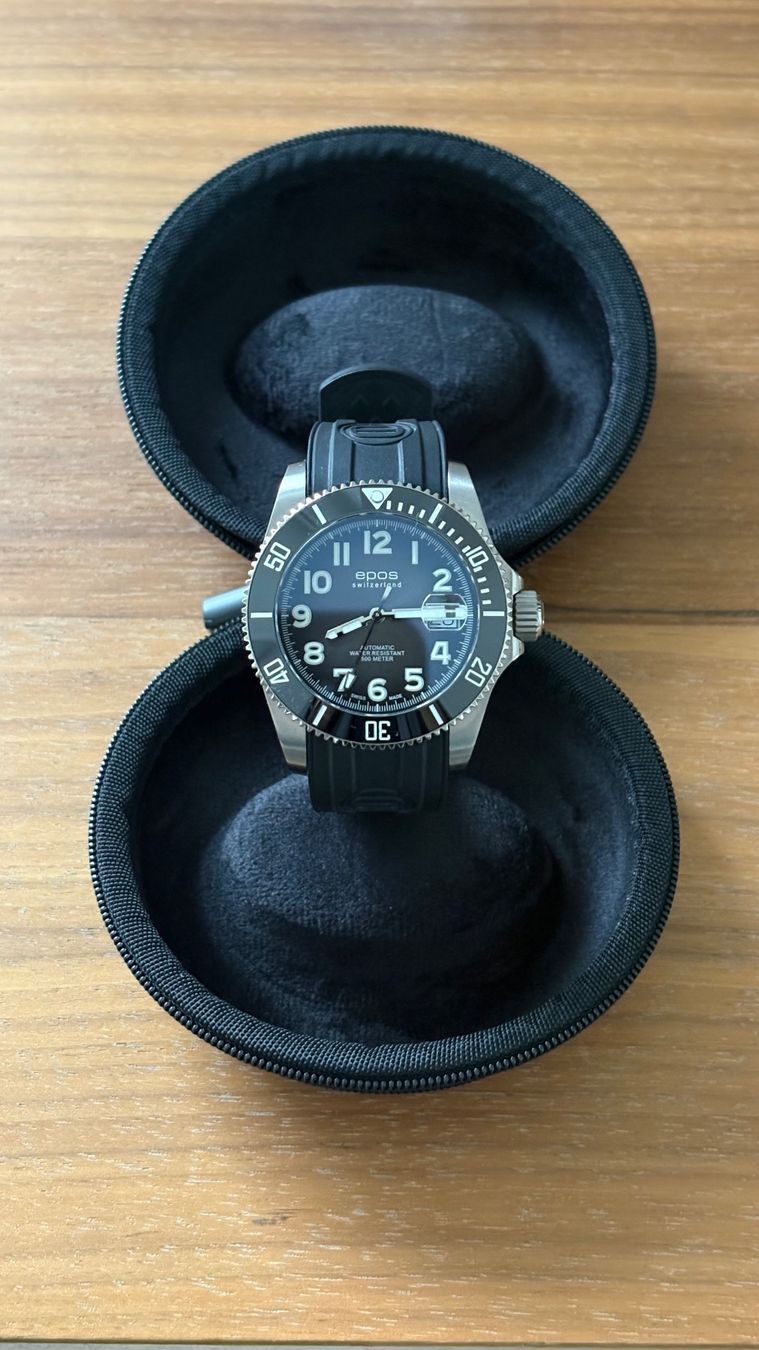 Epos Orologi: Epos Sport 3504 Diver Titanium Automatic – Nuovo (secondo la descrizione) da Gretzenbach venduto da Kaan0 8