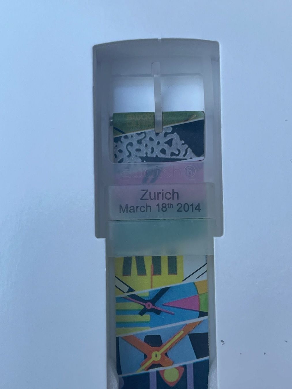Swatch Orologi: Swatch SUOS170S mit exkl. Zürich-Loop – Nuovo e nell'imballaggio originale da Zürich venduto da Num6 2