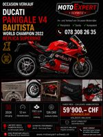 Ducati Panigale V4 Bautista 2022 World Champion Replica
