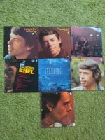  Jacques Brel lot de 7 disques vinyles 
