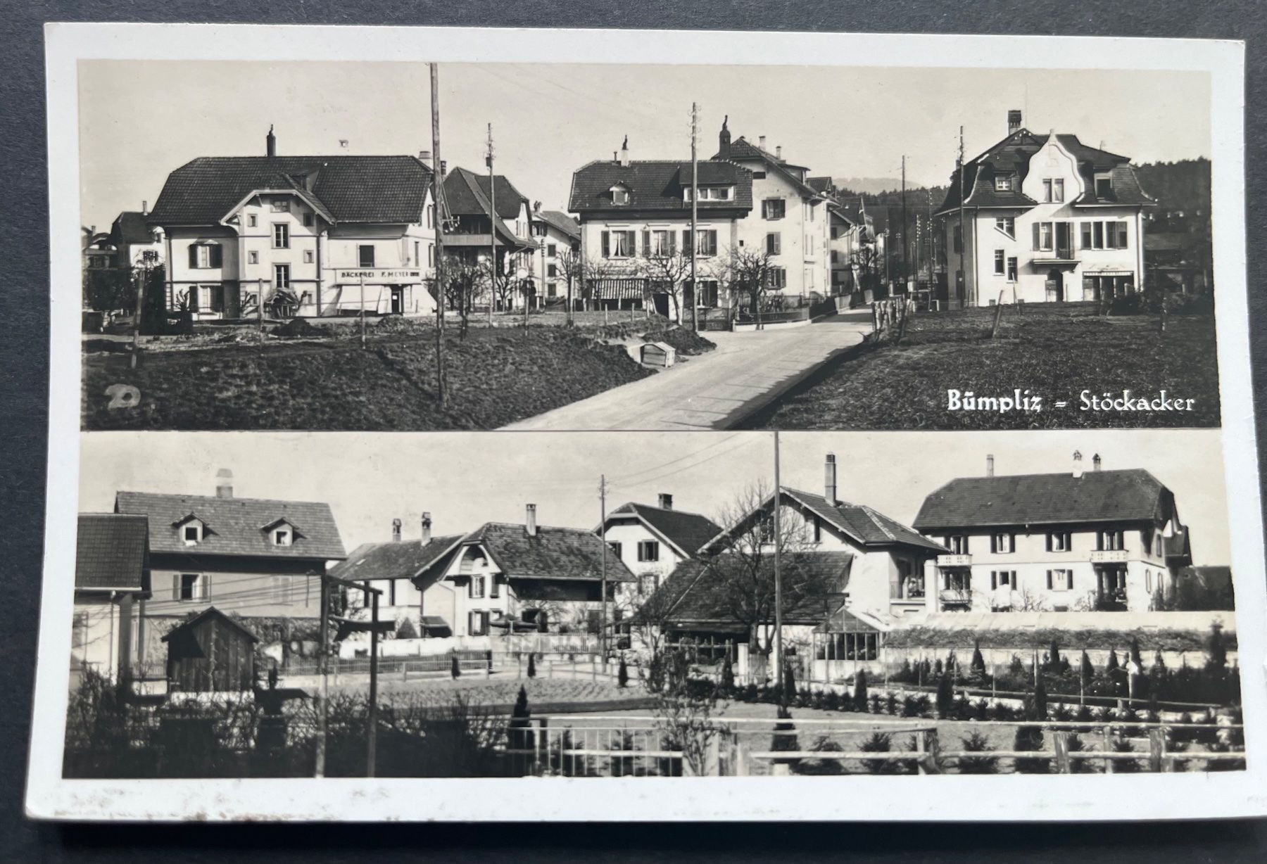 Cartes postales: Bümpliz - Stöckacker, 2 Ansichten, ca. 1930 – D'occasion à Ostermundigen par DaxKarten-75