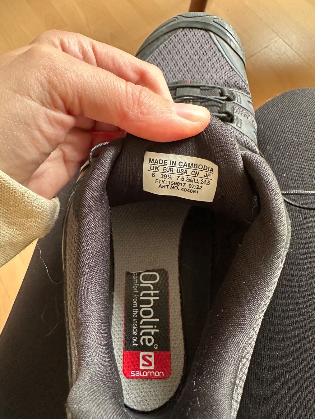 Salomon Scarpe da uomo: Chaussures de trail Contagrip de Salomon – Usato da Biel/Bienne venduto da san_c2vy 4