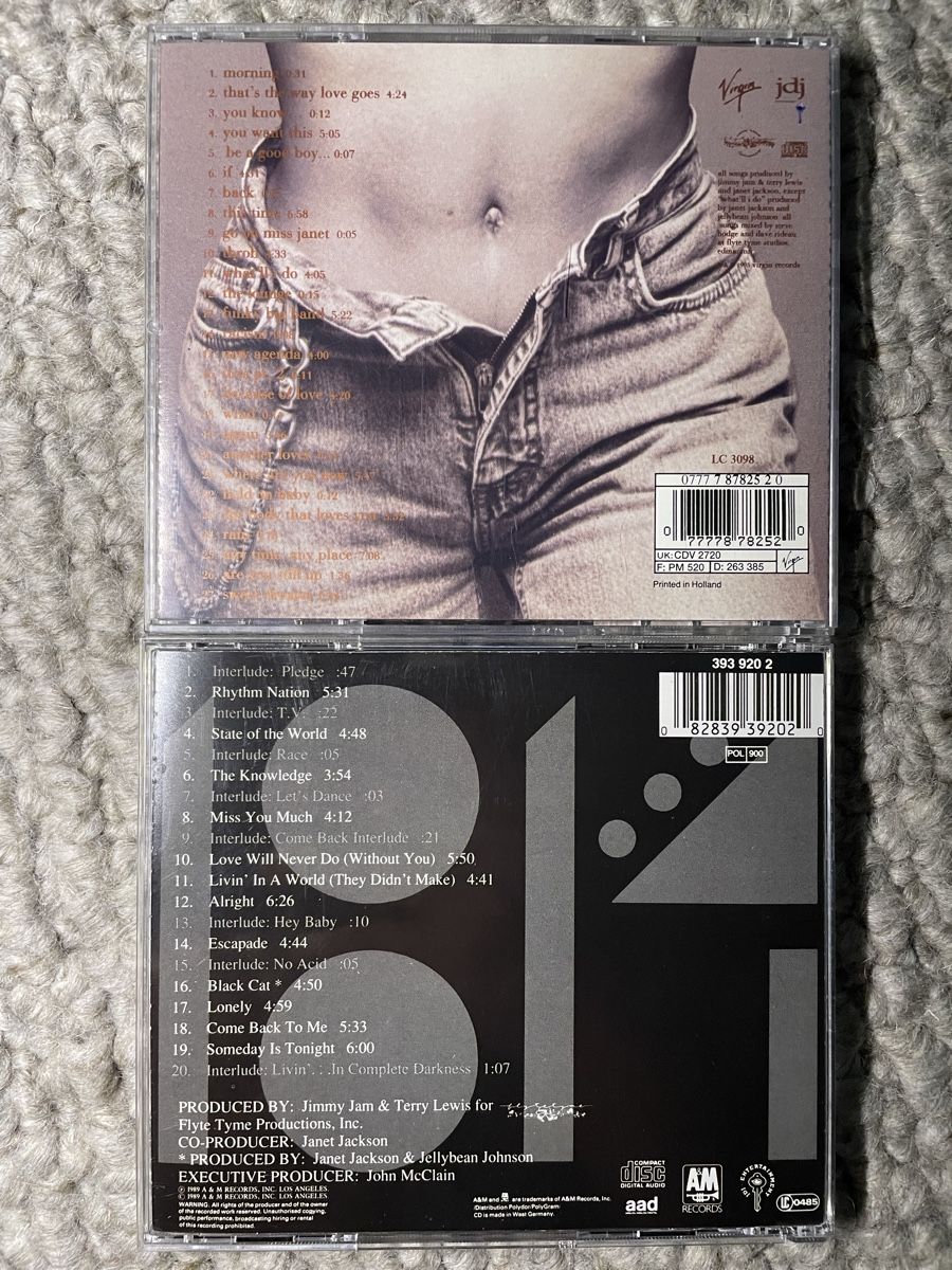 CDs: 2x Janet Jackson  – Gebraucht aus Reinach AG von trigger7811 1
