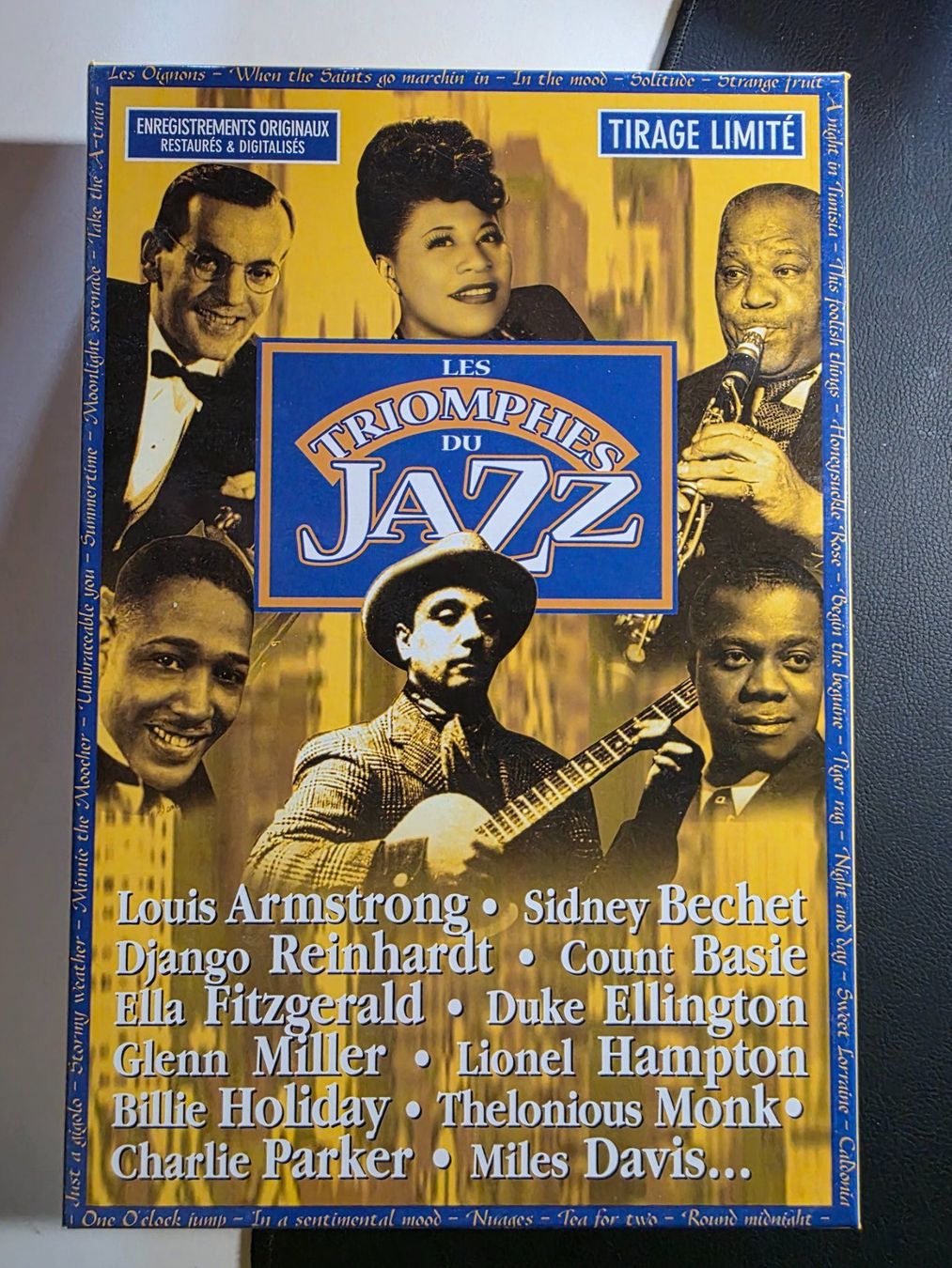 CD: CD Box - Les Triomphes du Jazz - 20 CD's – Usato da Walterswil BE venduto da Lonitti