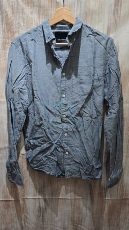 🎉 CLOCKHOUSE Herren Hemd - XS - Baumwolle / Blau-Melange
