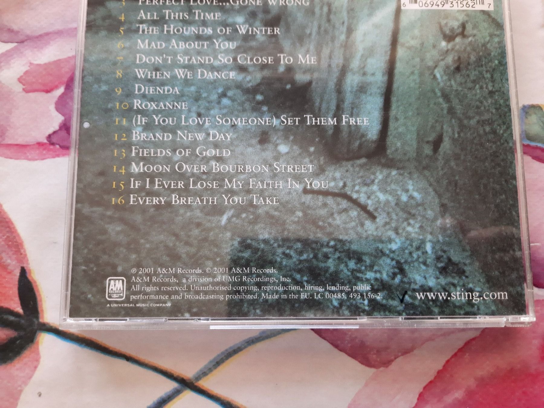 CDs: CD Sting - ...all this time – D'occasion à Pully par bro_n52j 3