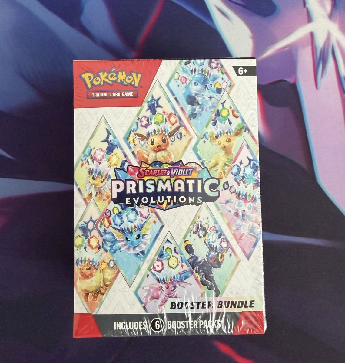 Pokémon Carte collezionabili: Pokemon: Prismatic Evolutions Booster Bundle & Sleeves Dazu – Nuovo e nell'imballaggio originale da Berg TG venduto da Jasin_97 1