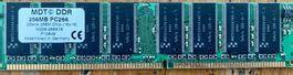 RAM Modul 256MB DDR PC266  (siehe Bilder)