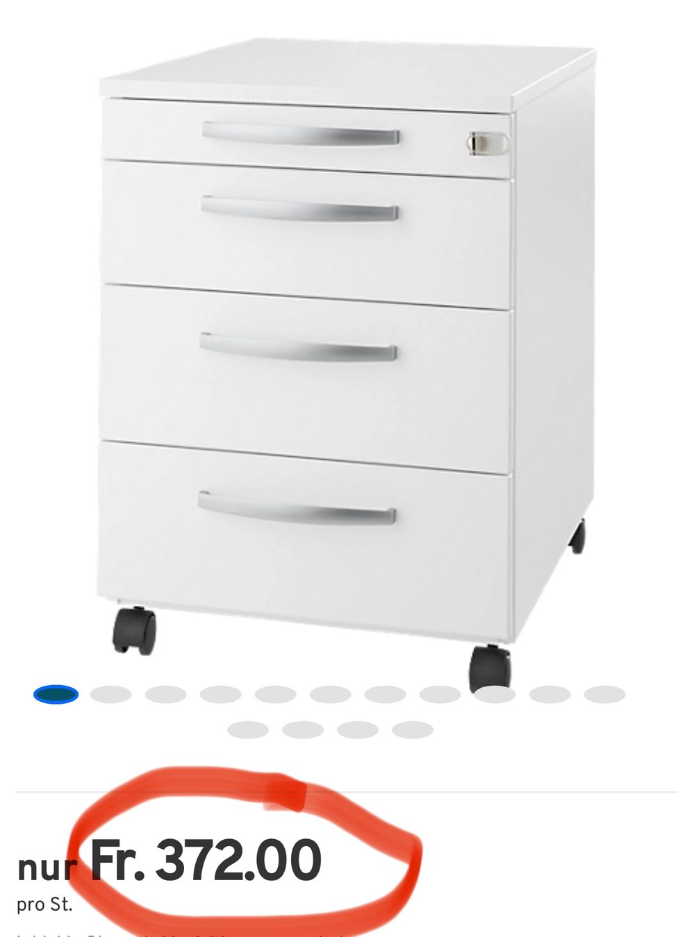 Banconi: neuer Schäfer Shop Select Rollcontainer LOGIN, 3 Schubladen, – Nuovo (secondo la descrizione) da Necker venduto da liq24