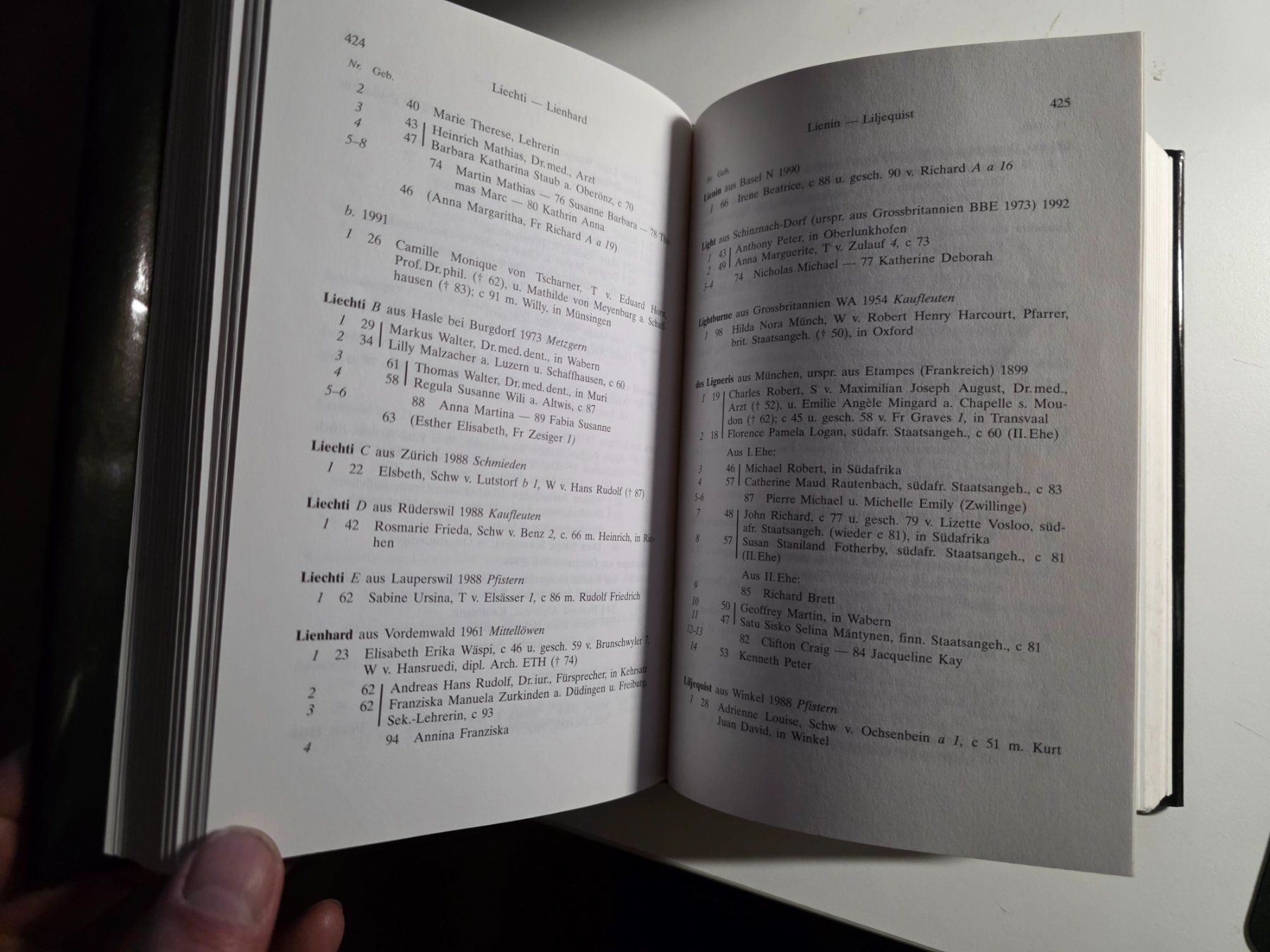 Libri: Stadt Bern BURGERBUCH 1995 - Burger Buch – Usato da Walterswil BE venduto da Lonitti 7