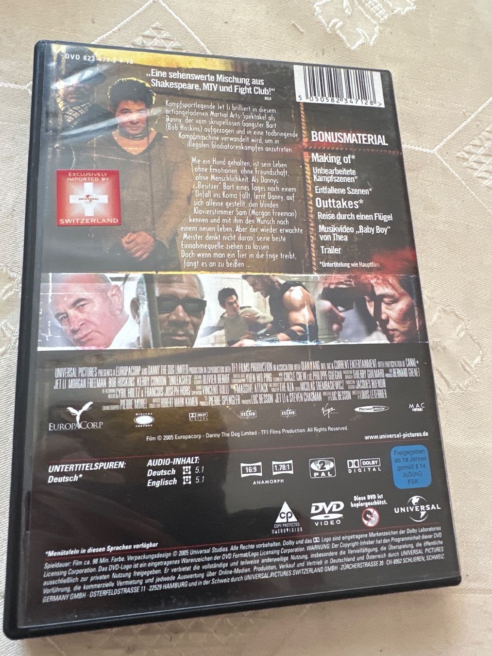Tutti i DVDs: Unleashed - Entfesselt – Usato da Schaffhausen venduto da D-MAC 1