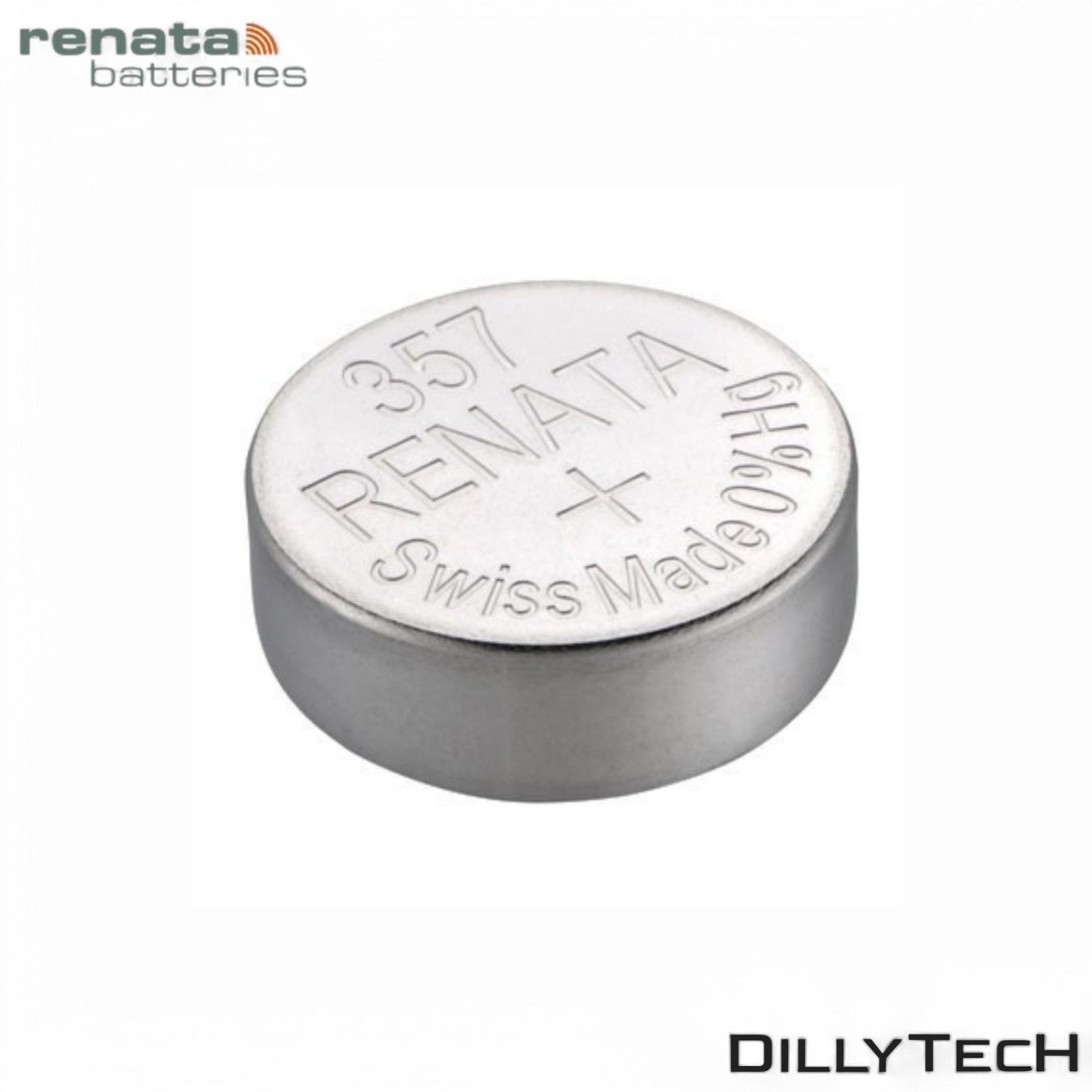 Caricatori & Batterie: Renata 357 Box, SR1154 Knopfzellenbatterie - 5 Stk. – Nuovo e nell'imballaggio originale da Meilen venduto da DillyTecH 1