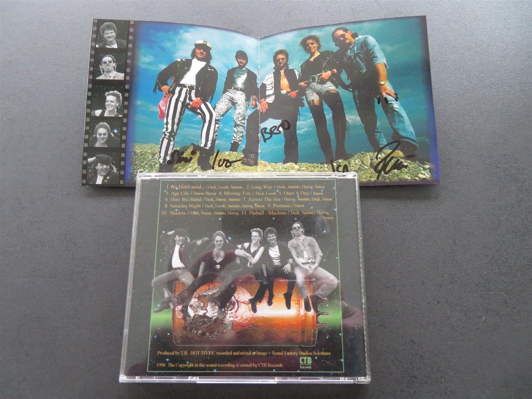 Schallplatten: THE REAL HOT STUFF Max Yourself SIGNED ! – Gebraucht aus Niederbipp von Onyx32 1