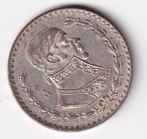 Tutti le monete: Mexiko 1 peso 1958 – Usato da Neuchâtel venduto da karlpierrino 1