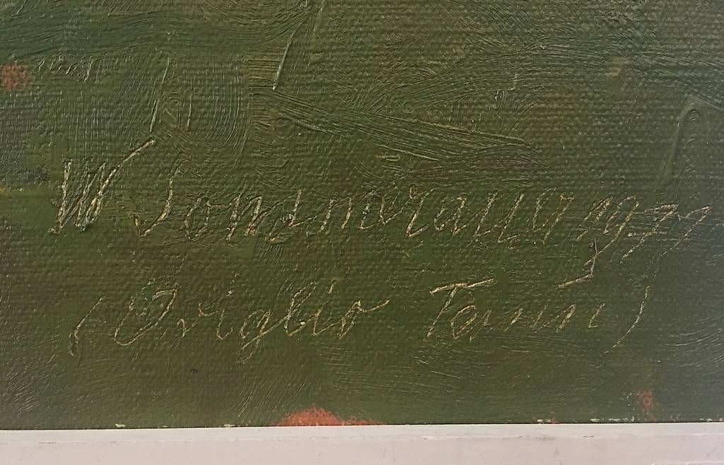 Dipinti: Origlio Tessin Ölgemälde – Usato da Hausen am Albis venduto da WalterWood 1