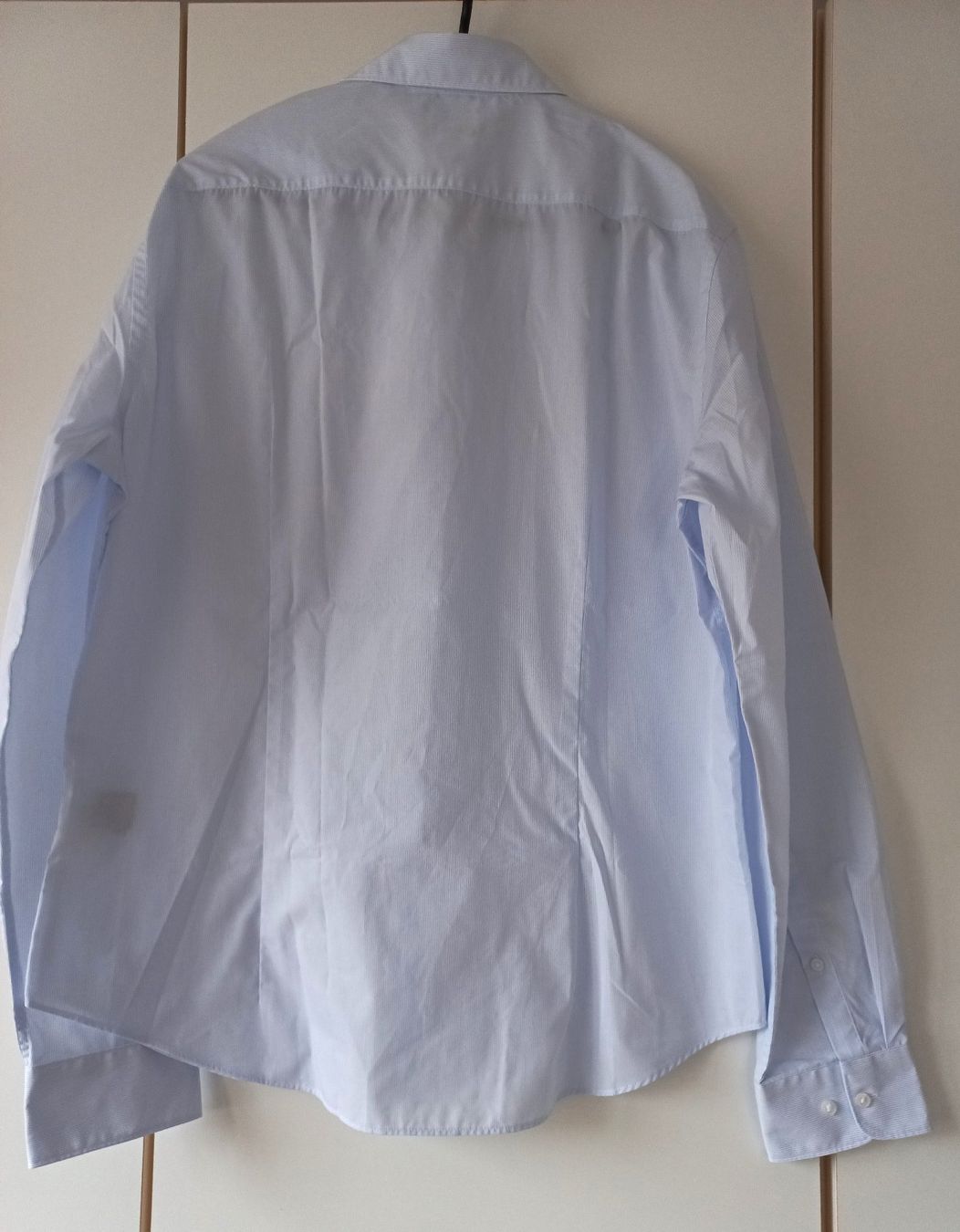 H&M Camicette: H&M Langarmbluse hellblau gestreift, Gr. L, fabrikneu – Nuovo e nell'imballaggio originale da Wettingen venduto da tonia3 1