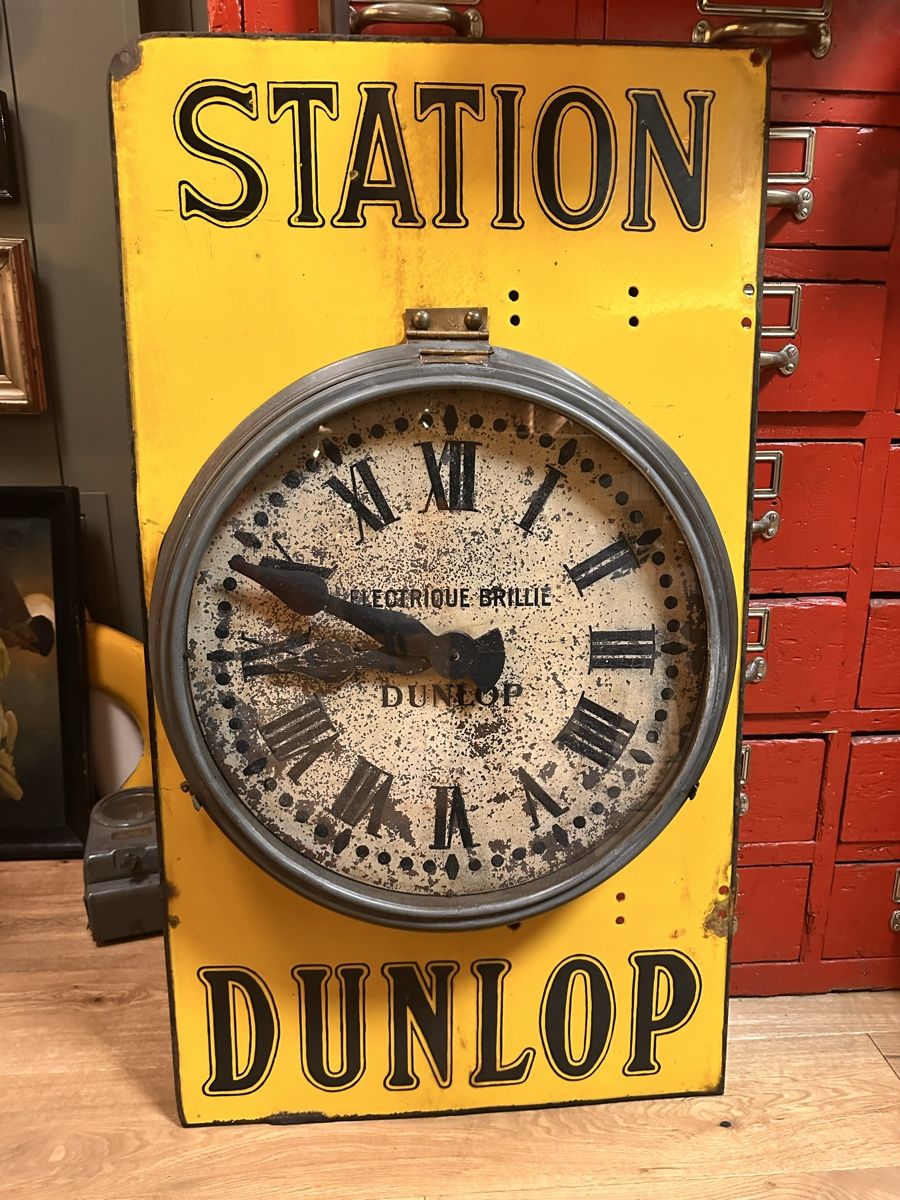 Glock Uhren: Garagen Uhr, Dunlop, Industrial – Gebraucht aus Wiedlisbach von Chips02