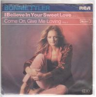 Single7   Bonnie Tyler  --  I believe in your sweet love