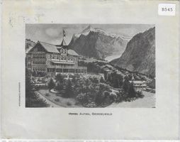 Hotel Alpina Grindelwald illustriert