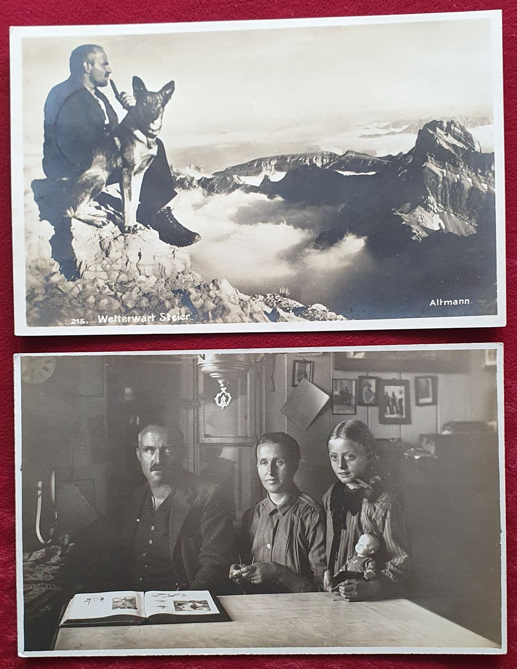 Cartoline postali: 2 Ansichtskarte - Wetterwart Säntis – Usato da Kreuzlingen venduto da Rschweiz1