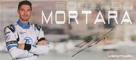 Autogrammkarte Edoardo Mortara 2019