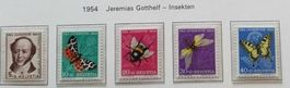 1954, Nr. J153-157 Pro Juventute Satz,  postfrisch