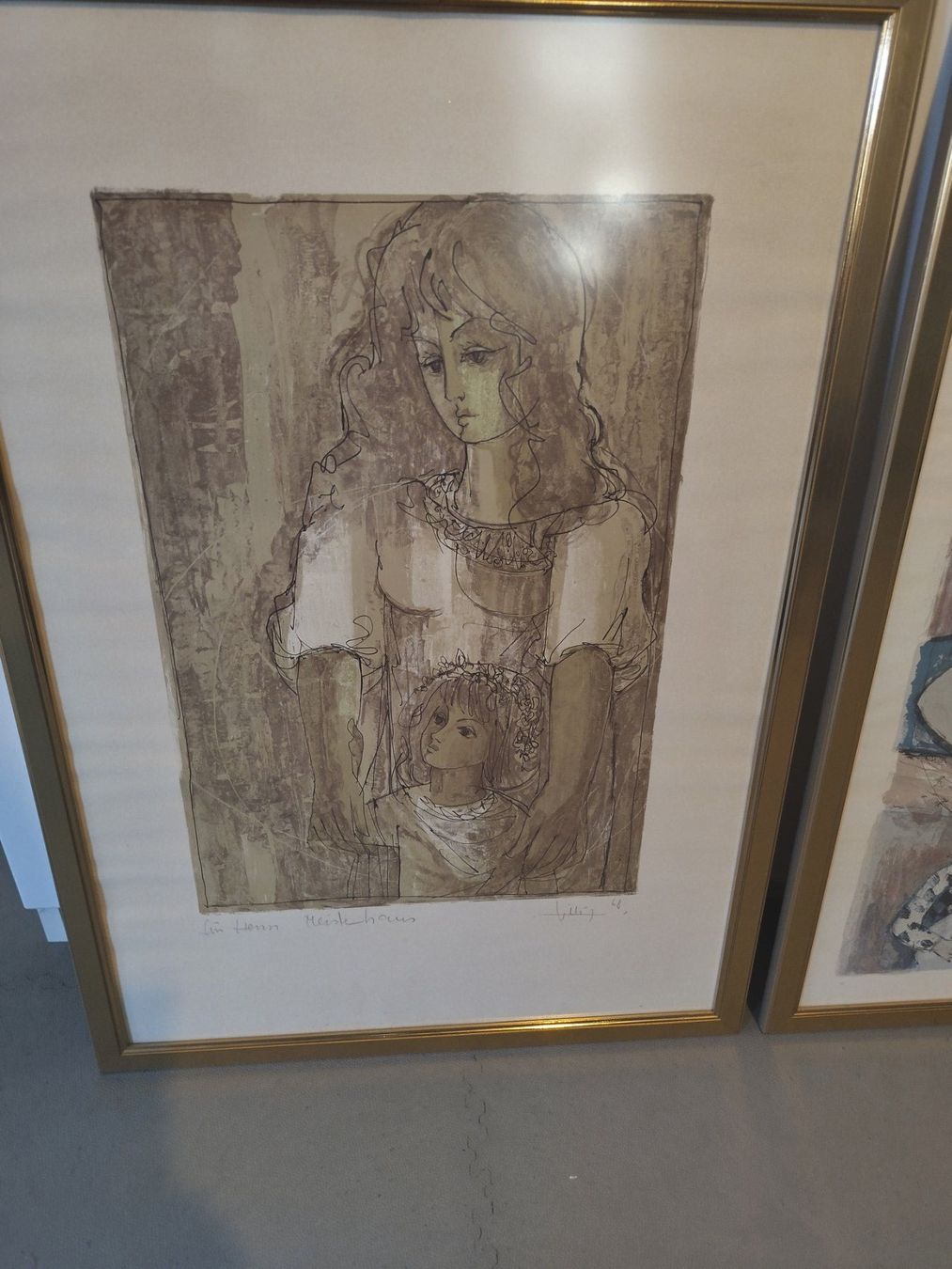 Grafiken & Lithographien: Original Lithografie von René Villiger – Gebraucht aus Meilen von Impressum 1
