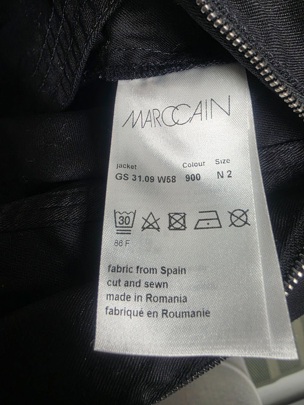 Marc Cain Giacche: Veste noire Marccain, Taille2/36 – Usato da Tecknau venduto da Anadias 5