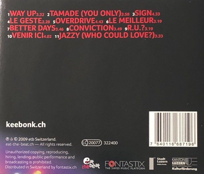 CDs: Keebonk - Sign – Gebraucht aus Grüningen von azulgris 1