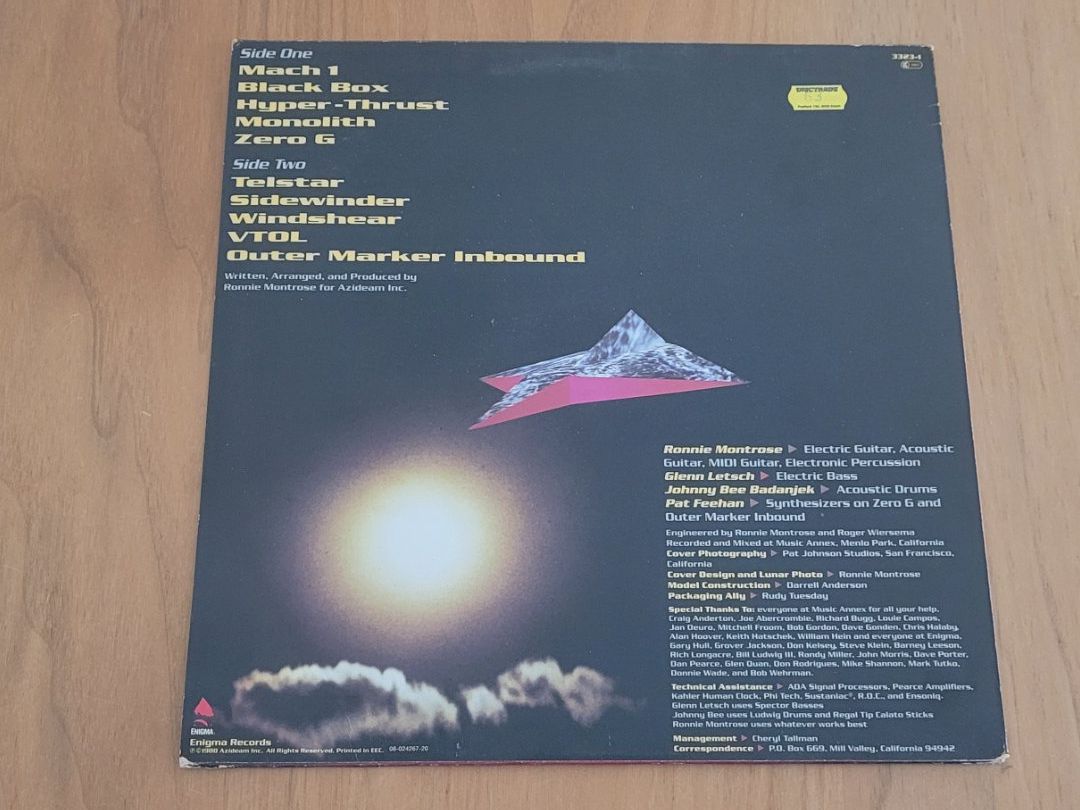 Dischi in vinile: LP  Ronnie Montrose – Usato da Martigny venduto da MZ-67 1