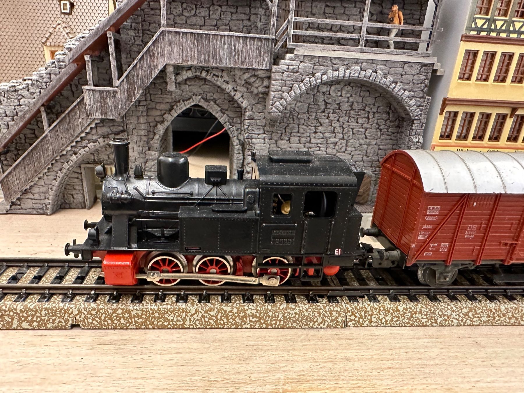 Märklin Modellini di ferrovie: Märklin 3029 DB BR 89 Güterzug – Usato da Lupsingen venduto da New-Haven 1