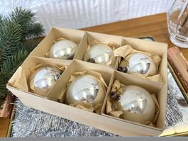 Vintage Christbaumkugeln