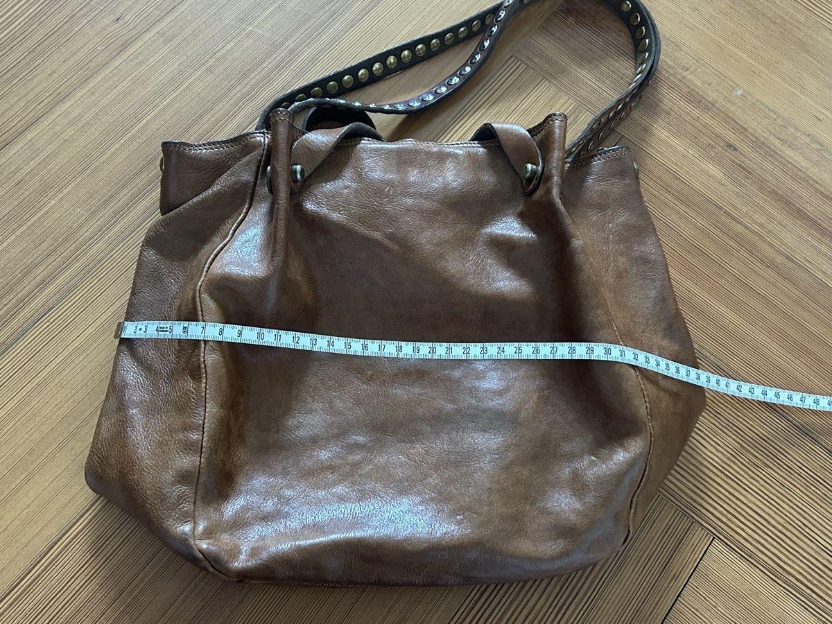 Campomaggi Borse da donna: Sac Campomaggi en cuir, couleur camel  – Usato da Neuchâtel venduto da Yaya2020 3