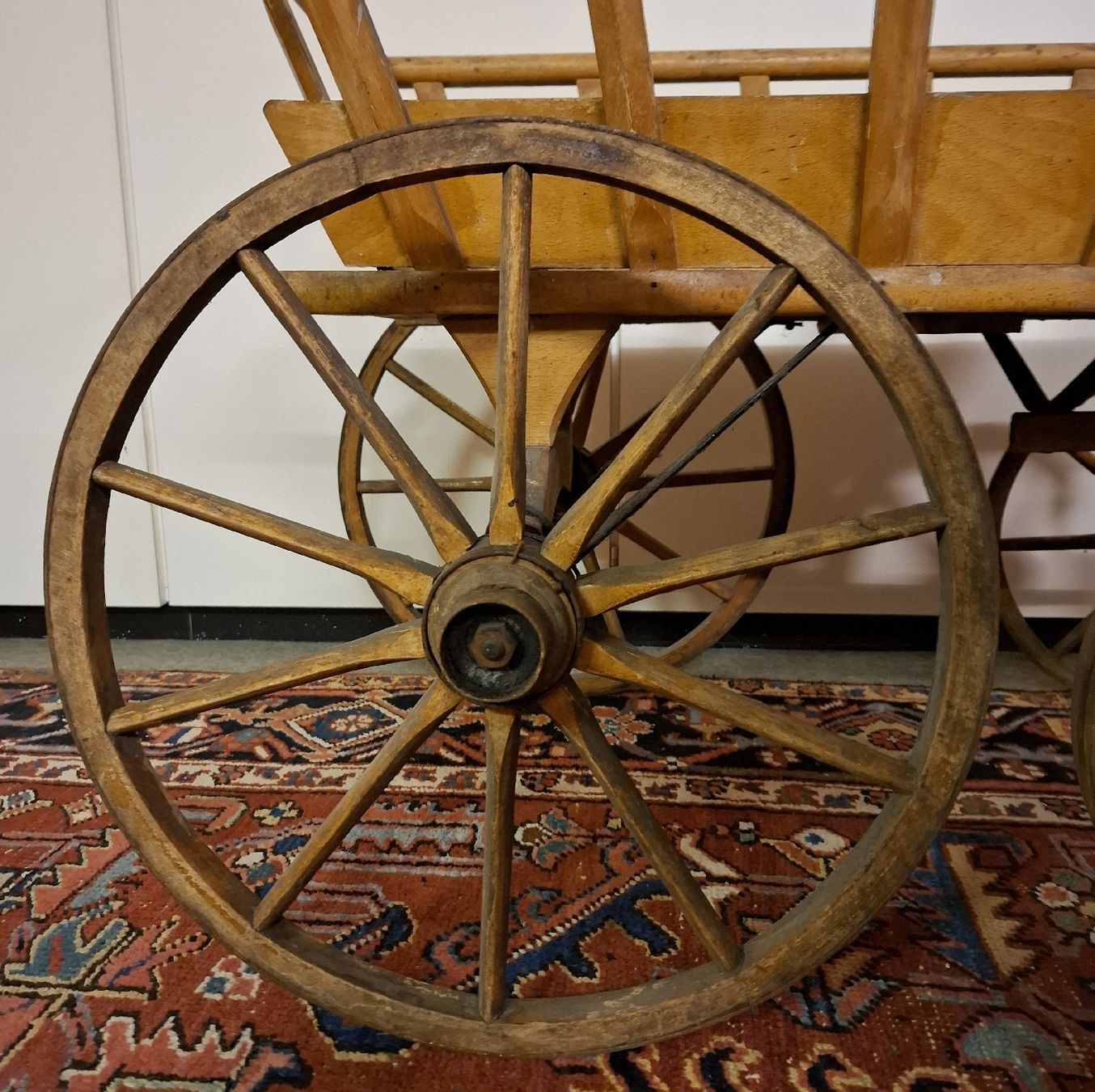 Transportwagen: Vintage Leiterwagen aus Holz – Gebraucht aus Reinach BL von Malin20 7