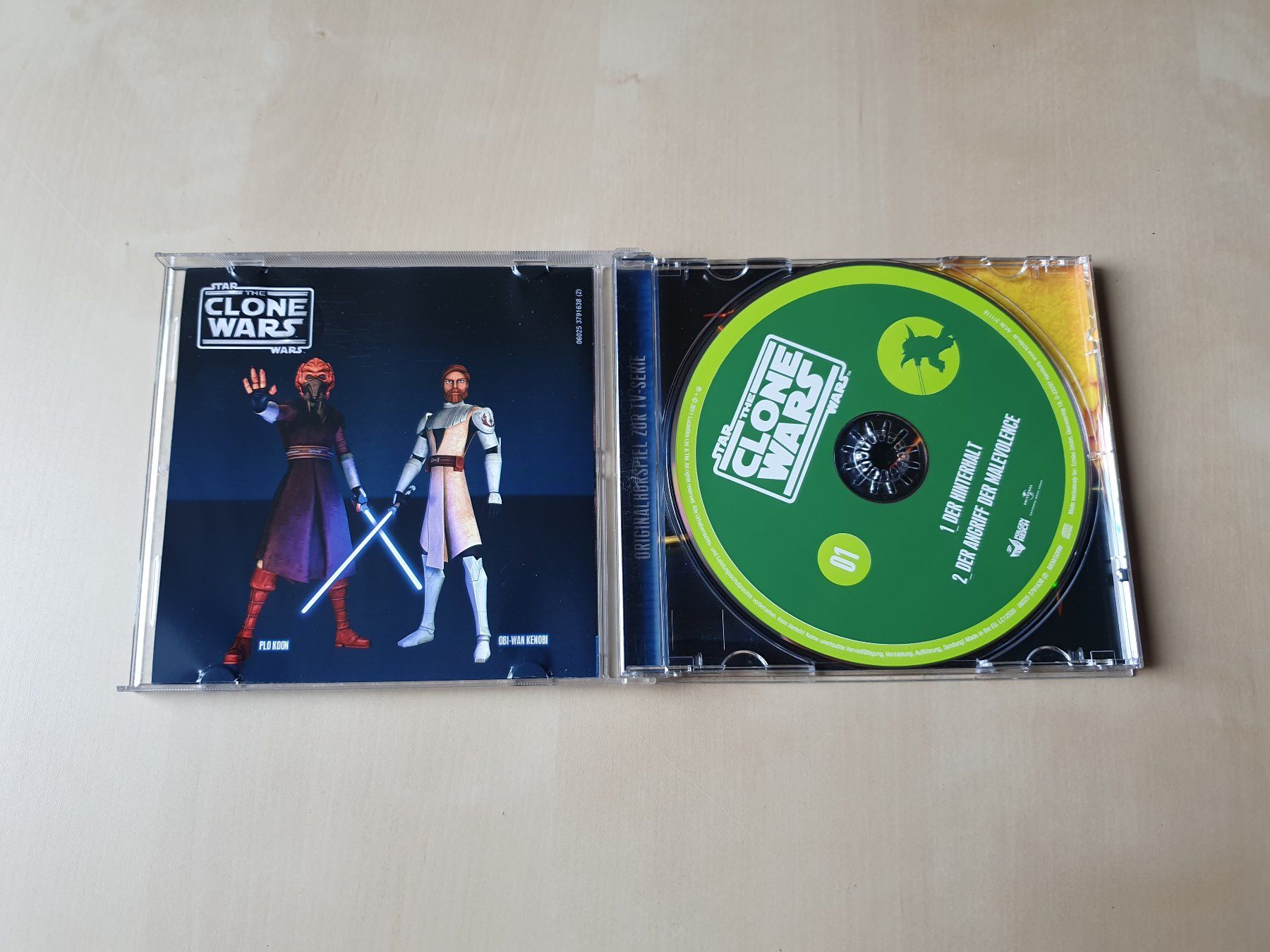 CD: Star Wars The Clone Wars Hörspiel 01 – Usato da Stansstad venduto da collectorsshop 2