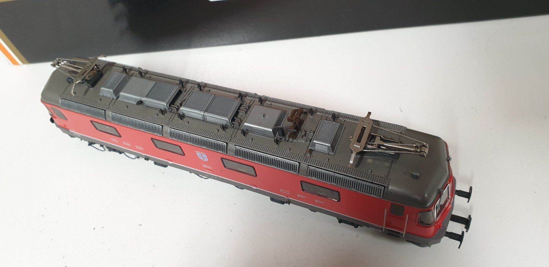 Hag Trains électriques: Hag SBB Re6/6 Balerna H0/AC Nr. 207 – Neuf (Voir description) à Neuenhof par ludovicco 3