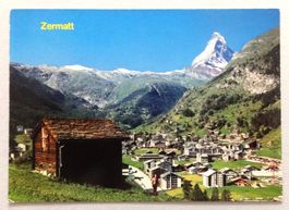 Zermatt 1616 m, Matterhorn 4478 m