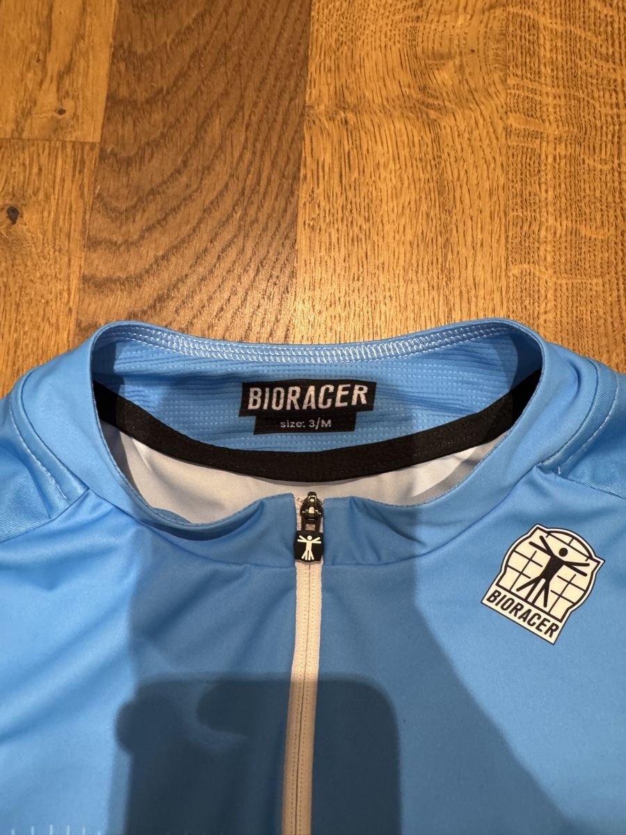 Canottiere & Pantaloni: BIORACER Blaue Rennrad Jersey – Usato da Wetzikon ZH venduto da hypebeast 1