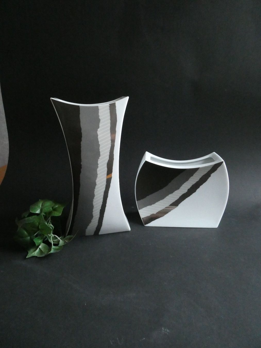 Rosenthal Vasi & Recipienti: 2 Rosenthal Vasen Design von J.V.D. VAART - Studio Line – Nuovo (secondo la descrizione) da Zürich venduto da ursinas-shop 5