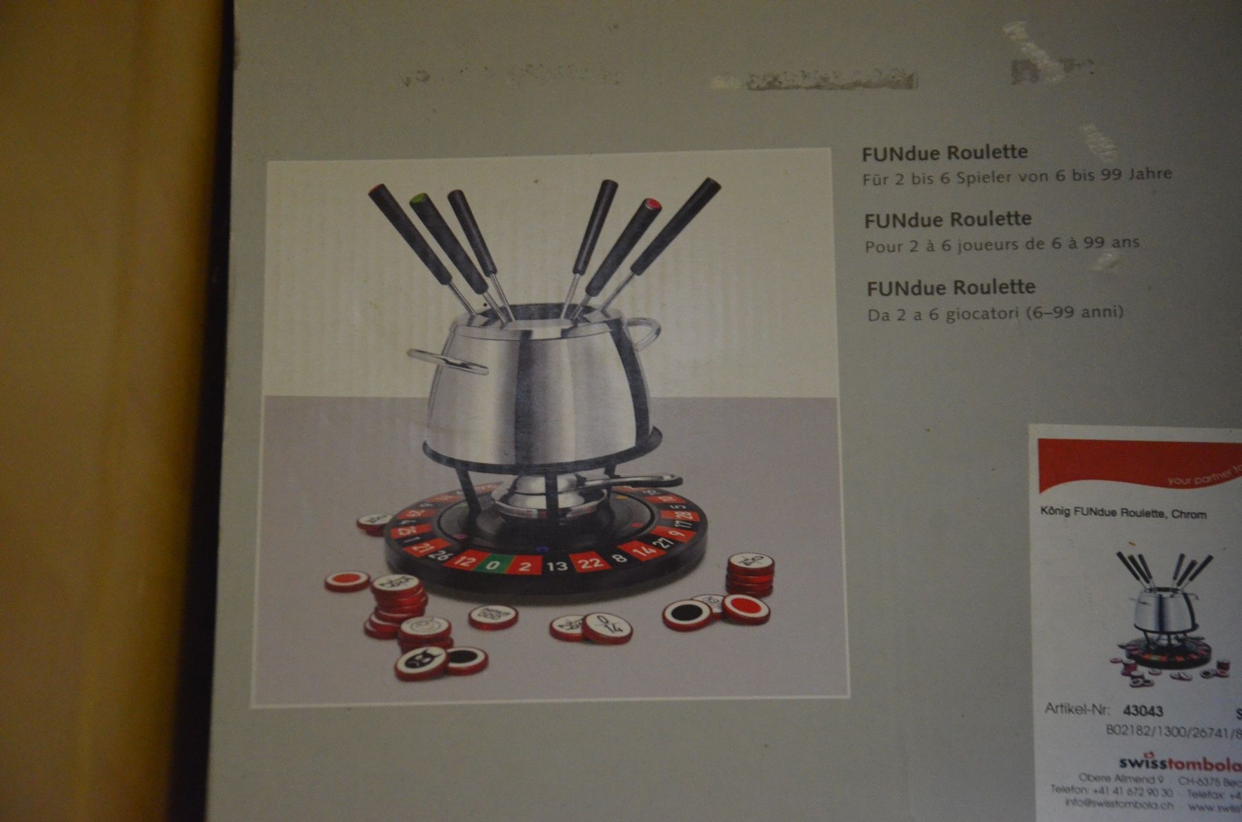 Küchengeräte: KOENIG FONDUE ROULETTE - NEU – Neu und originalverpackt aus Chiasso von Dolly015 1